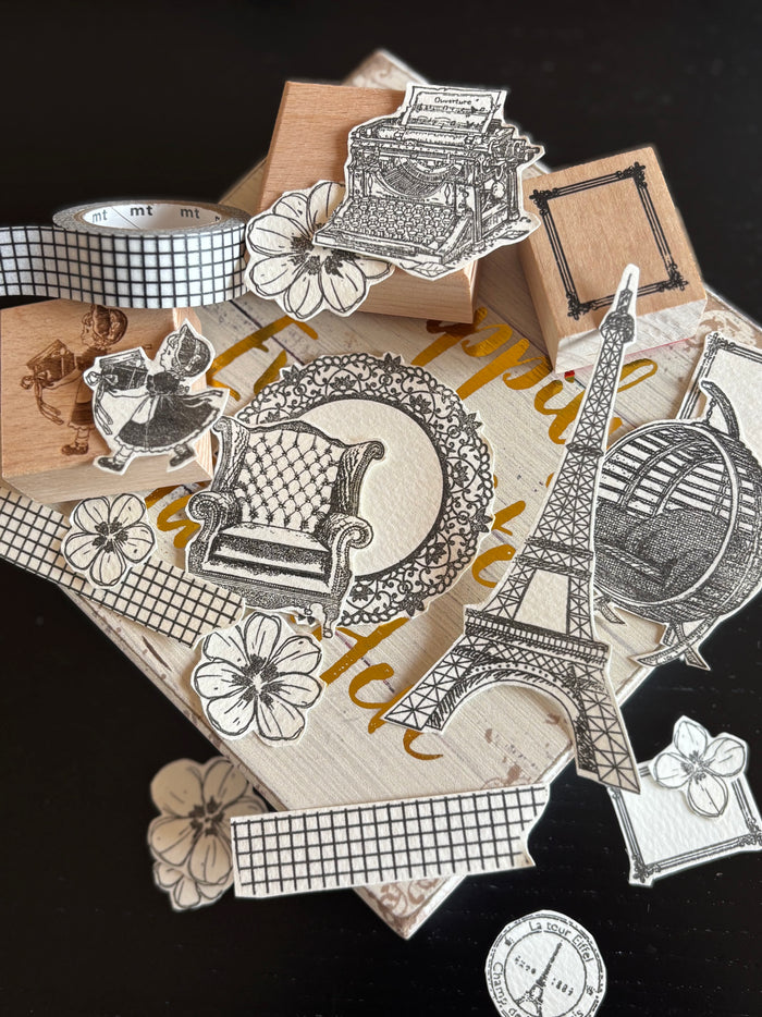 コラージュ資材