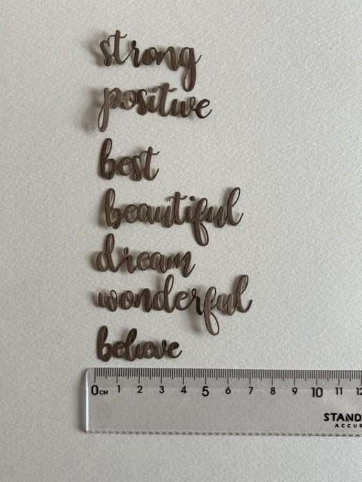 Words : believeセット